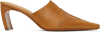 Knwls Tan Serpent Mules In Tan