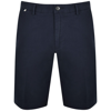 Hugo Boss Boss H-slice Stretch-cotton Shorts In Navy