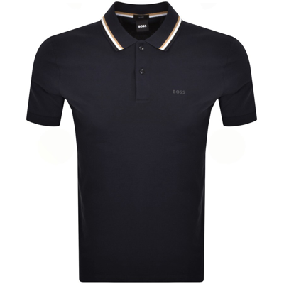 Boss Business Boss Penrose 38 Polo T Shirt Navy