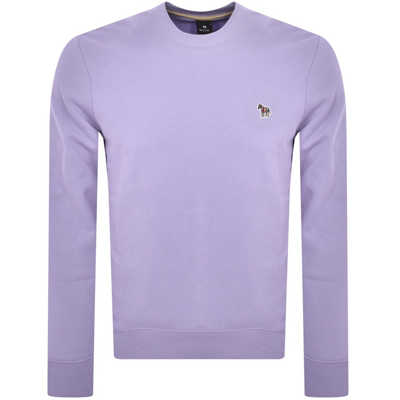 Paul Smith Regular Fit Sweatshirt Lilac