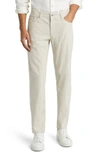 Brax Cooper Fusion Flex Microprint Regular Fit Straight Leg Pants In Bone