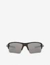 Oakley Oo9188 Flak 2.0 Xl Rectangle-frame Sunglasses In Polished Black