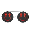 JEREMY SCOTT Smile round-frame sunglasses
