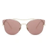 MIU MIU Mu52Ss Butterfly Frame Half-Rim Sunglasses