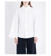 MIHARAYASUHIRO Pleated-Back Cotton-Poplin Shirt