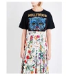GUCCI Hollywood Tiger-Motif Cotton T-Shirt