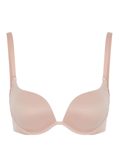 WOLFORD WOLFORD SHEER TOUCH SATIN PUSH-UP BRA