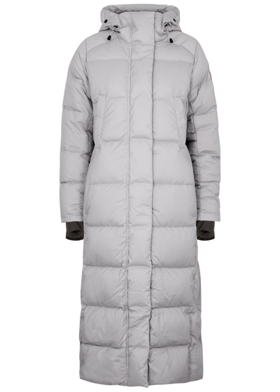 Canada Goose Alliston Quilted Feather-light Shell Parka In Grey