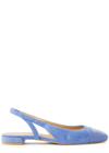 STUART WEITZMAN STUART WEITZMAN SLEEK SUEDE SLINGBACK FLATS