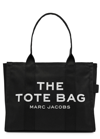 Marc Jacobs The Tote Bag Canvas Shoulder Bag In Black