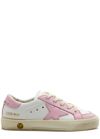 GOLDEN GOOSE KIDS MAY PANELLED LEATHER SNEAKERS (IT28-IT33)