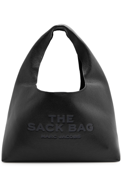Marc Jacobs The Sack Leather Tote In Black