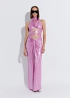 Lapointe Coated Jersey Sarong In 14