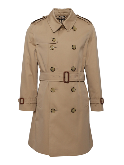 Burberry Trench In Yellow