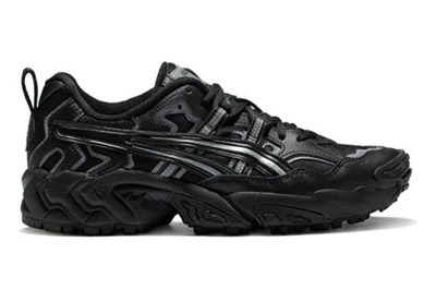 Pre-owned Asics Gel-nandi Black Silver In Black/silver