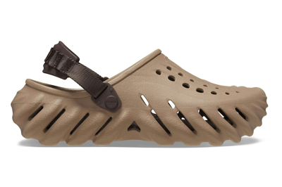 Pre-owned Crocs Echo Clog Latte