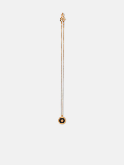 Versace Kids' 'medusa' Gold Brass Necklace