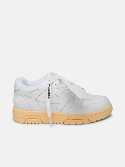 Off-white 'out Of Office' White Leather Sneakers