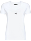 DOLCE & GABBANA JERSEY T-SHIRT WITH DG LOGO