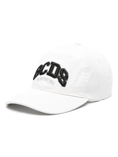 Gcds Baseball Hat With Embroidery In White