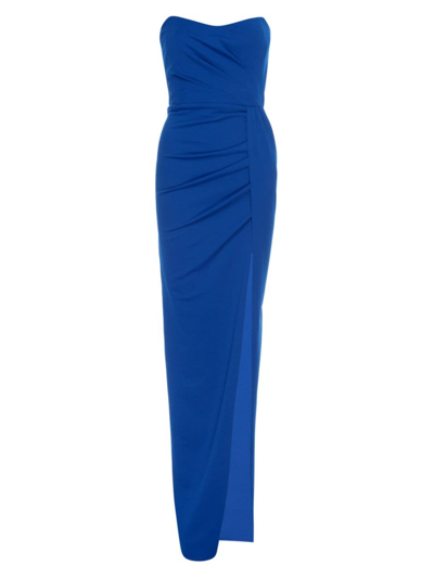 Katie May Women's Pamela Strapless Gown In Ocean