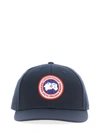 CANADA GOOSE CANADA GOOSE BASEBALL HAT WITH LOGO PATCH