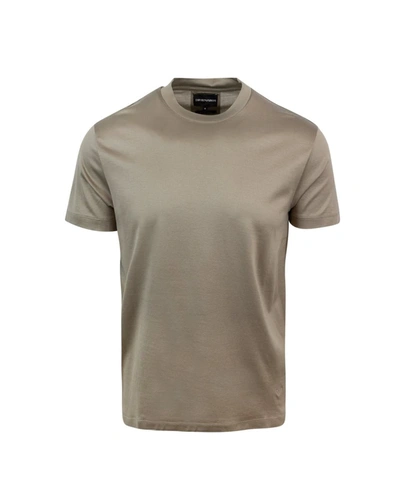 Ea7 Emporio Armani T-shirts In Dove Grey