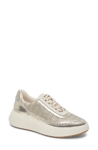 Dolce Vita Dolen Platform Sneaker In Gold