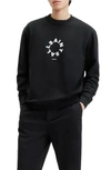 ALLSAINTS TIERRA LOGOTYPE GRAPHIC SWEATSHIRT