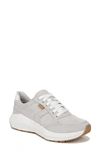 Dr. Scholl's Women's Hannah Retro Lace Up Platform Sneakers In Vapor Grey Fabric