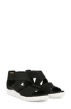 Dr. Scholl's Women's Time Off Fun Ankle Strap Sandals In Black