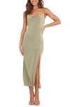 Petal And Pup Womens Diani Dress In Olive