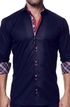 MACEOO MACEOO MINI PANAM SQUARE BUTTON-UP SHIRT