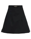 Patou Woman Mini Skirt Black Size 6 Cotton