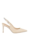Lola Cruz Woman Pumps Ivory Size 8 Leather In White