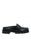 Weejuns® By G.h. Bass & Co Weejuns By G. H. Bass & Co Woman Mules & Clogs Black Size 6.5 Leather In Black