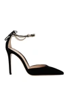 Gianvito Rossi Freya 105 Suede Pump In Black