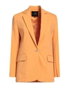 MAJE MAJE WOMAN BLAZER MANDARIN SIZE 10 COTTON, POLYAMIDE, ELASTANE