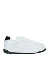 GCDS GCDS MAN SNEAKERS WHITE SIZE 7 LEATHER