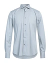 Himon's Man Shirt Grey Size 15 ½ Cotton, Polyamide, Elastane