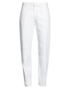 Giorgio Armani Man Denim Pants White Size 38 Cotton In White