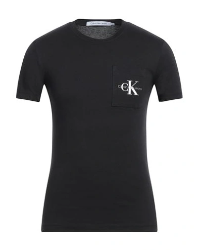Calvin Klein Jeans Est.1978 Calvin Klein Jeans Man T-shirt Black Size Xs Cotton