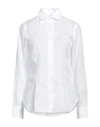 Barba Napoli Woman Shirt White Size 10 Linen