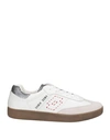 DAMIR DOMA X LOTTO DAMIR DOMA X LOTTO MAN SNEAKERS LIGHT GREY SIZE 9 LEATHER