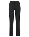 CHB CHB WOMAN PANTS BLACK SIZE M VIRGIN WOOL, COTTON, ACETATE, VISCOSE