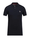 Ps By Paul Smith Ps Paul Smith Man Polo Shirt Midnight Blue Size S Cotton