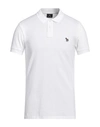 Ps By Paul Smith Ps Paul Smith Man Polo Shirt White Size L Cotton