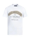 Vilebrequin Man T-shirt White Size 3xl Cotton In White