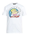 Dsquared2 Man T-shirt White Size Xxl Cotton In White