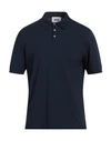 Alpha Studio Polo Shirts In Blue